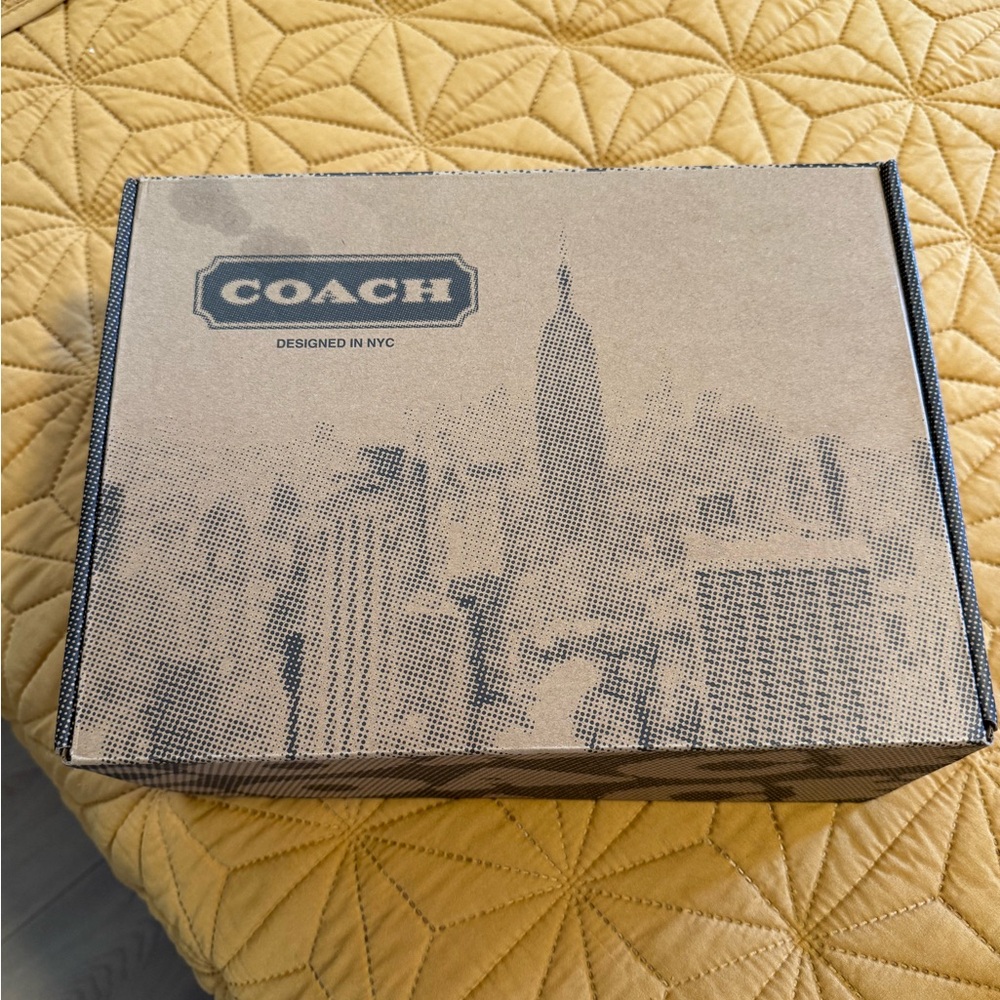 Coach Women's Signature Canvas Black and Brown Sneakers - Picture 4 of 8